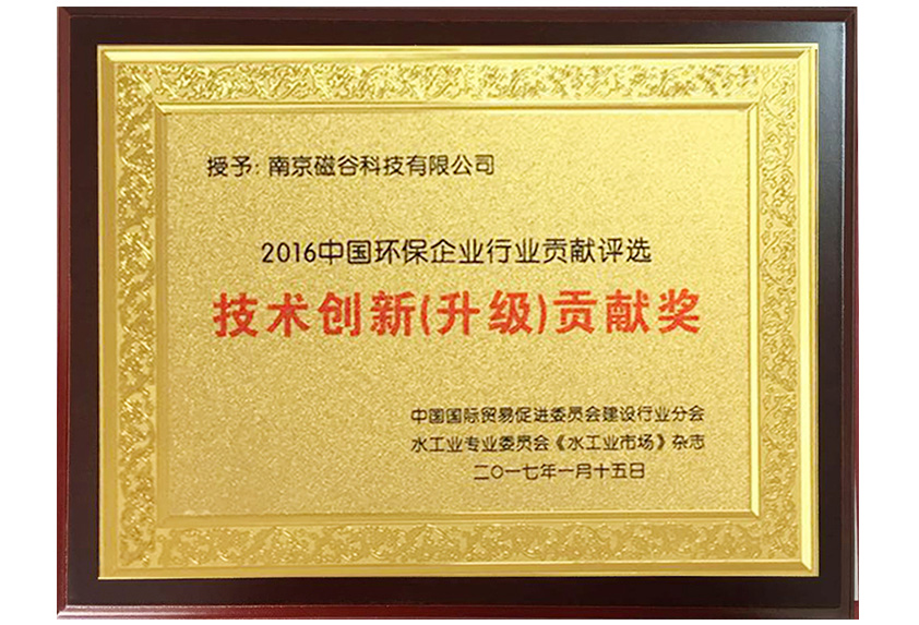 Technical innovation (upgrading) contribution award