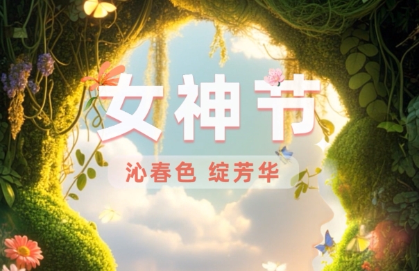 女神节快乐丨沁春色，绽芳华！